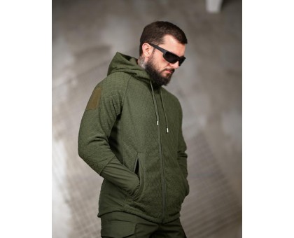 Флісова кофта Polar Tactical Olive: Комфорт, тепло та тактичний стиль