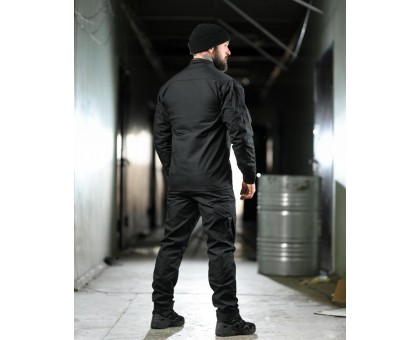 Статутний Тактичний Костюм Чорний: Купити від Виробника | Зручний та Міцний