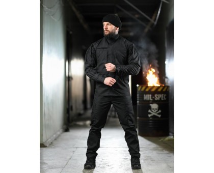 Статутний Тактичний Костюм Чорний: Купити від Виробника | Зручний та Міцний