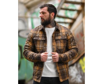 Куртка-сорочка Cutter Sapolin утеплена: купити чоловічу в клітинку