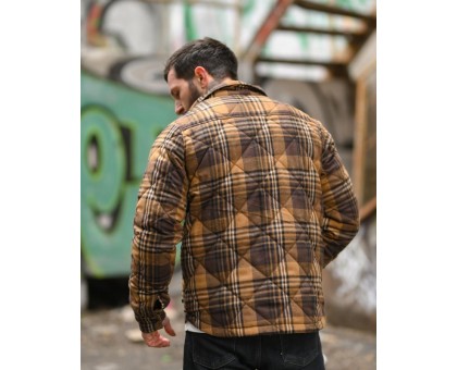 Куртка-сорочка Cutter Sapolin утеплена: купити чоловічу в клітинку