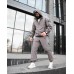 Чоловічий спортивний костюм SI Light Grey: вітрозахисний та стильний