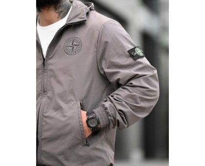 Чоловічий спортивний костюм SI Light Grey: вітрозахисний та стильний