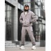 Чоловічий спортивний костюм SI Light Grey: вітрозахисний та стильний