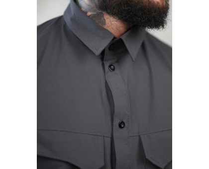 Тактична сорочка 7.62 T800 Grey: дихаюча, для міста та поля