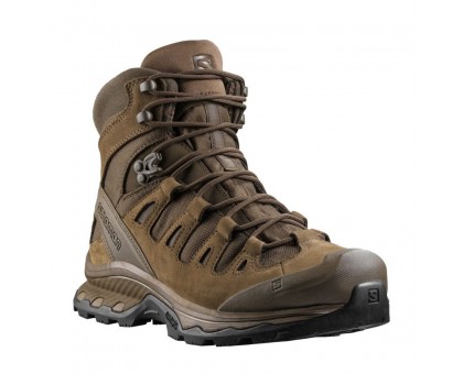 Черевики Salomon Quest 4D Forces 2 Earth Brown: Міцні тактичні трекінгові Черевики Salomon Quest 4D Forces 2 Earth Brown: Міцні тактичні трекінгові