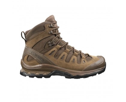 Черевики Salomon Quest 4D Forces 2 Earth Brown: Міцні тактичні трекінгові Черевики Salomon Quest 4D Forces 2 Earth Brown: Міцні тактичні трекінгові