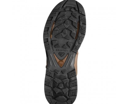 Черевики Salomon Quest 4D Forces 2 Earth Brown: Міцні тактичні трекінгові Черевики Salomon Quest 4D Forces 2 Earth Brown: Міцні тактичні трекінгові