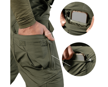 Camotec Штани Герць DWB Олива (8583) – Тактичні та Міцні