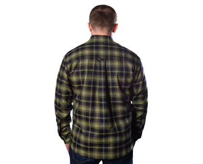 Яскрава сорочка camotec Буревій Lime Green/Navy Logo Tan