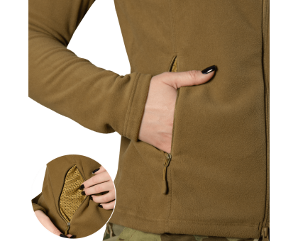 Флісова кофта жіноча camotec Pani Meadow 100 Койот (8575): купити в Україні