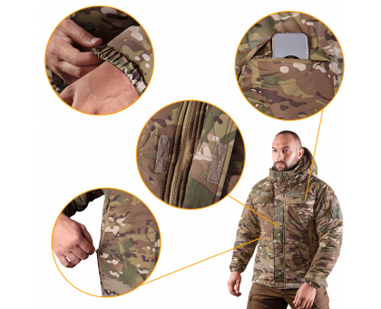 Куртка Camotec Patrol System 4.0 Multicam: Якість, захист, комфорт для Професіоналів!