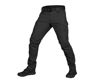 Штани camotec Герць Rip-Stop Stretch Чорні (7940): Надійність та Комфорт