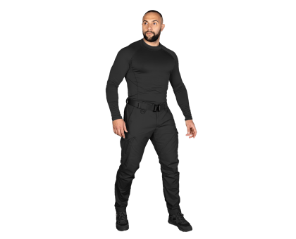 Штани camotec Герць Rip-Stop Stretch Чорні (7940): Надійність та Комфорт