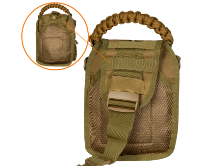 Тактична однолямкова сумка Adapt Койот (7230)