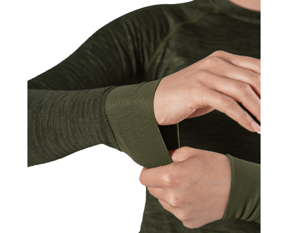 Camotec: Тепла жіноча термобілизна LVL2 Pani Polarheat QS Олива Меланж