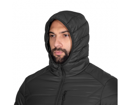 Легкий Пуховик Storm Hood 2.0 Чорний (8255) – Комфорт та Стиль