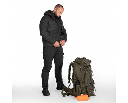 Легкий Пуховик Storm Hood 2.0 Чорний (8255) – Комфорт та Стиль