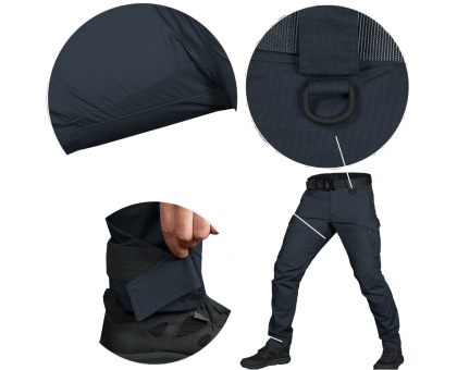 Штани Герць Rip-Stop Stretch Темно-сині (7941) camotec – міцність та комфорт