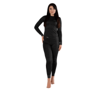 Жіноча термобілизна LVL2 Pani Polarheat QS Pro Сірий Меланж (8321)