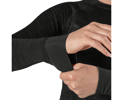 Жіноча термобілизна LVL2 Pani Polarheat QS Pro Camotec Сірий Меланж