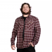 Сорочка Camotec Буревій Burgundy Check: Стильна та міцна