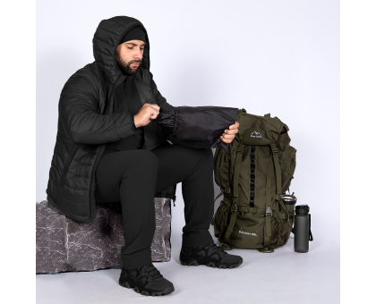 Легкий Чорний Пуховик Storm Hood 3.0: Стиль, Тепло, Захист