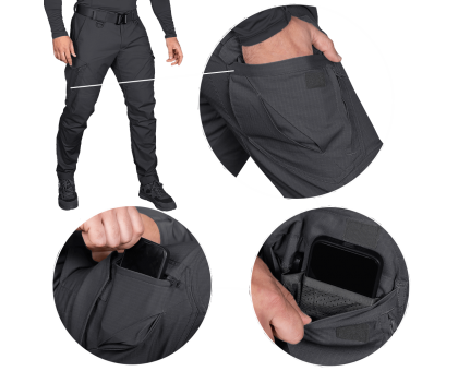 Camotec Штани Герць Rip-Stop Stretch Графіт 8811 - Комфорт та міцність