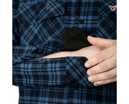 Сорочка Буревій Navy/Blue (9309) від camotec – стиль та комфорт