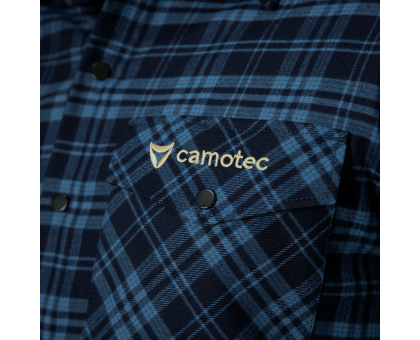 Сорочка Буревій Navy/Blue (9309) від camotec – стиль та комфорт