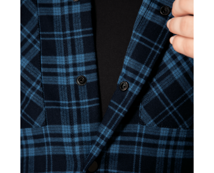 Сорочка Буревій Navy/Blue (9309) від camotec – стиль та комфорт