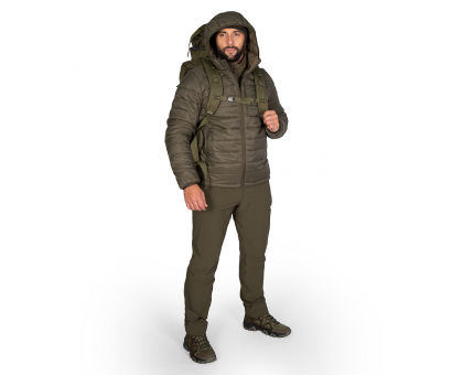 Легкий Пуховик Storm Hood 3.0 Олива (9392): Максимум тепла та стилю.