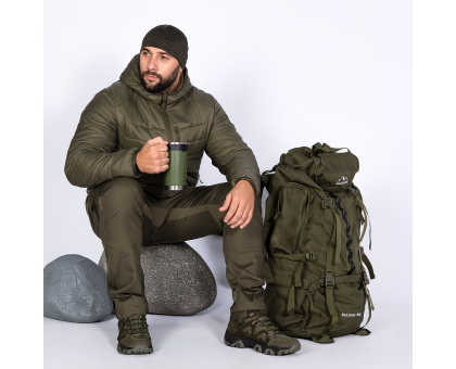 Легкий Пуховик Storm Hood 3.0 Олива (9392): Максимум тепла та стилю.