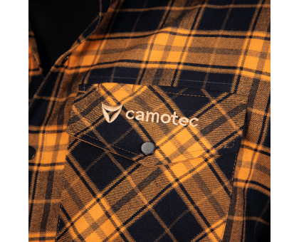 Тактична сорочка Camotec “Буревій” Orange/Black (9308): Міць і стиль