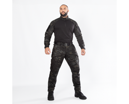 Camotec Штани Герць 2.0 Twill Multicam Black (9129): Тактична Міцність