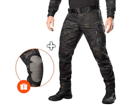 Camotec Штани Герць 2.0 Twill Multicam Black (9129): Тактична Міцність