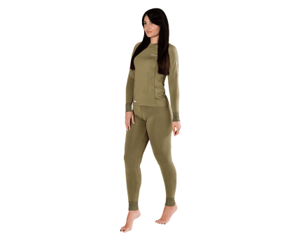 Жіноча термобілизна Camotec LVL1+ Pani ThermoGrid Tan: тепло і комфорт