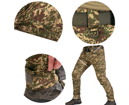 Штани Camotec Герць Rip-Stop Teflon Хижак НГУ (8070) - міць для завдань!