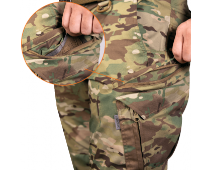 Штани Camotec Герць 2.0 Twill Multicam: тактична міцність!