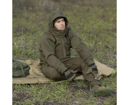 Утеплене пончо-трансформер Кірея Піксель (9304) – твій захист та комфорт