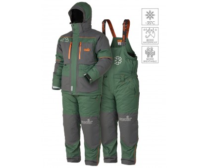 Norfin DISCOVERY 3: Надійний зимовий мембранний костюм (-35°, 8000мм)