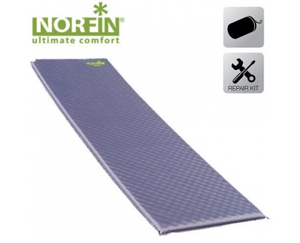 Norfin ATLANTIC 190х60х3,8см: Килимок самонадувний для кемпінгу