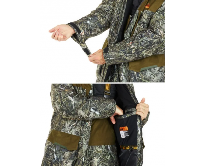 Norfin BOAR CAMO: Мембранний Зимовий Костюм (-25°, 6000мм)