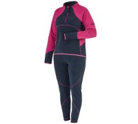 Термобілизна жіноча Norfin Women PERFORMANCE SPACE BLUE (1-й/2-й шар, сіро-пурпурна)