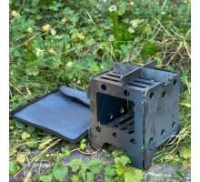 Піч-трісочниця 13.5х13.5х15см 2мм мала з чохлом