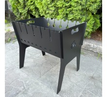 Розбірний мангал Фенікс на 6 шампурів 3мм