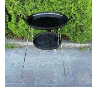 Сковорода з диску Фрея 50см з підвісом для вогню