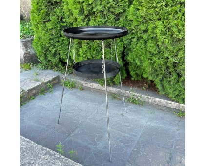 Сковорода з диска Фрея 50см з підвісом для вогню: готуй на природі!