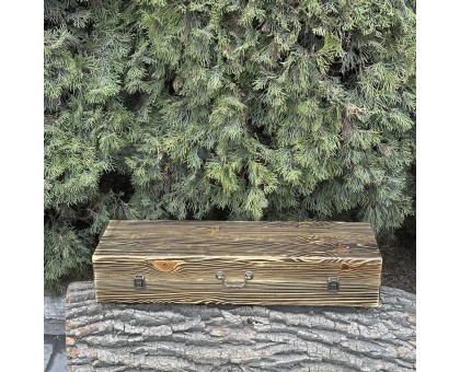 Елітний подарунковий набір "Козак" світла текстура: шампури та аксесуари