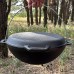 Казан азіатський чавунний 12л з кришкою-сковородою для плову та багаття